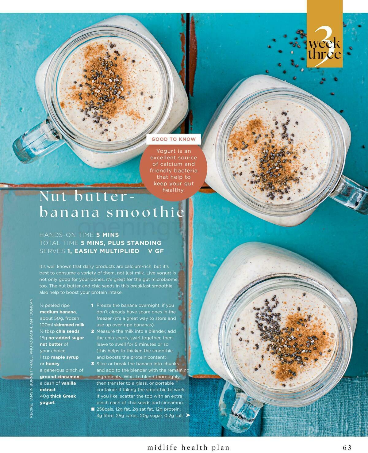 Sainsbury's Magazine – 28 Day Midlife Health Plan Offers from 20 May