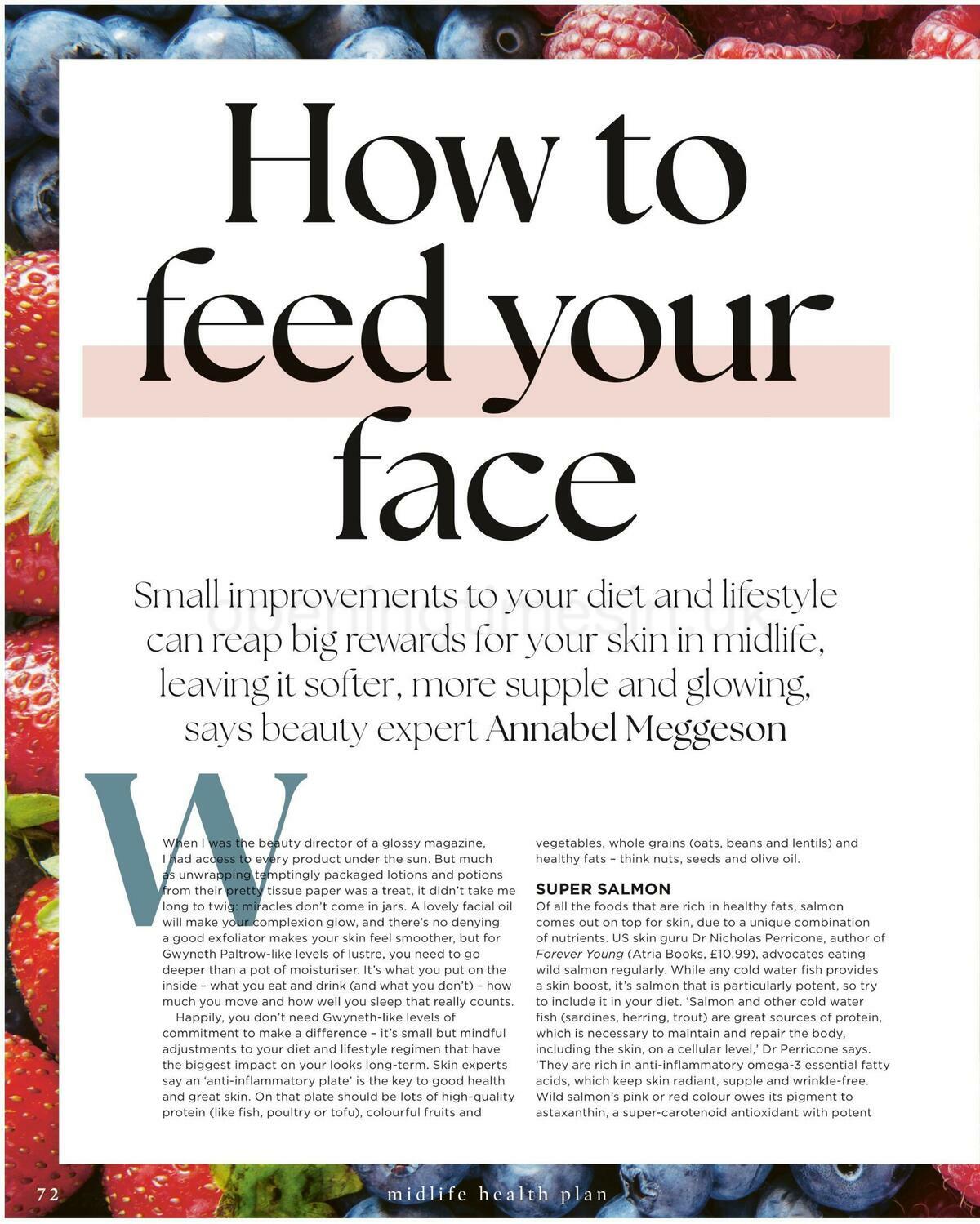 Sainsbury's Magazine – 28 Day Midlife Health Plan Offers from 20 May