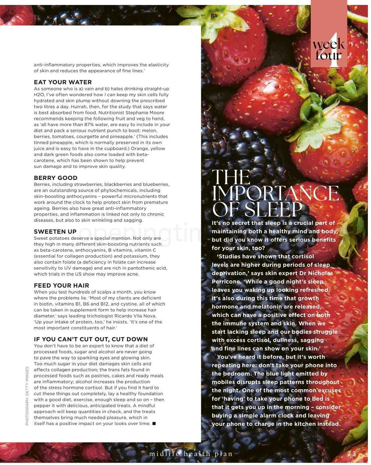 Sainsbury's Magazine – 28 Day Midlife Health Plan Offers from 20 May