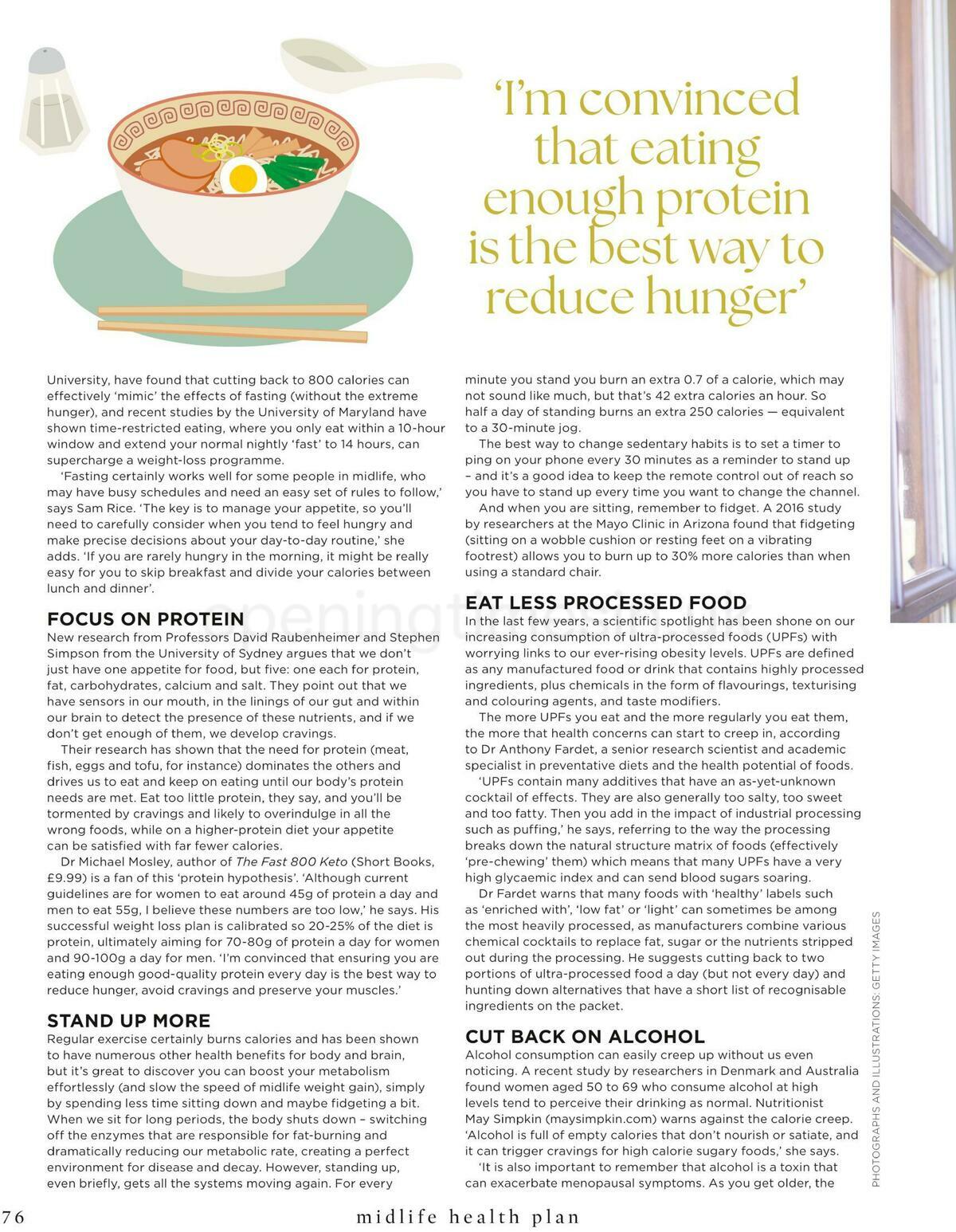 Sainsbury's Magazine – 28 Day Midlife Health Plan Offers from 20 May