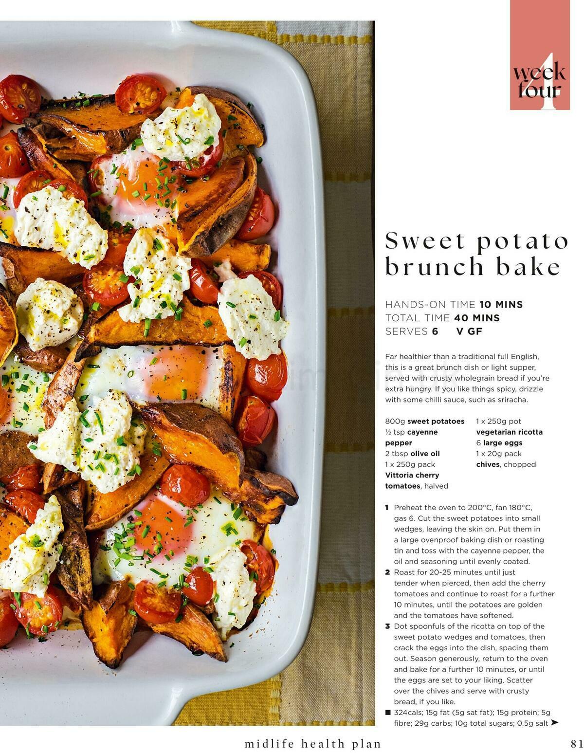 Sainsbury's Magazine – 28 Day Midlife Health Plan Offers from 20 May