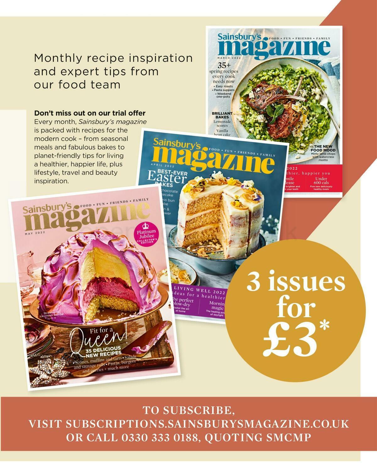 Sainsbury's Magazine – 28 Day Midlife Health Plan Offers from 20 May