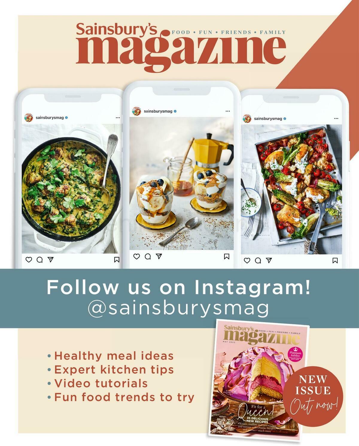 Sainsbury's Magazine – 28 Day Midlife Health Plan Offers from 20 May