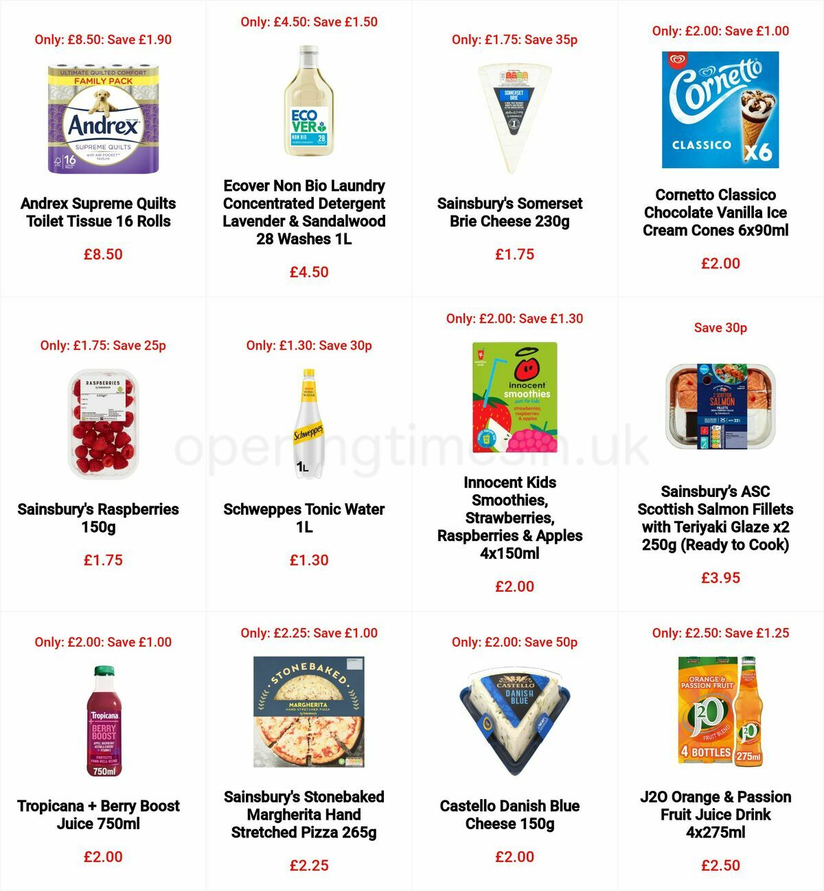 Sainsbury's Offers from 24 June