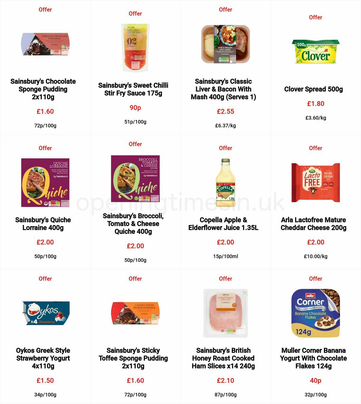 Sainsbury's Offers from 1 July