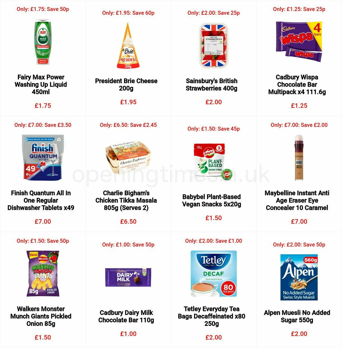 Sainsbury's Offers from 15 July