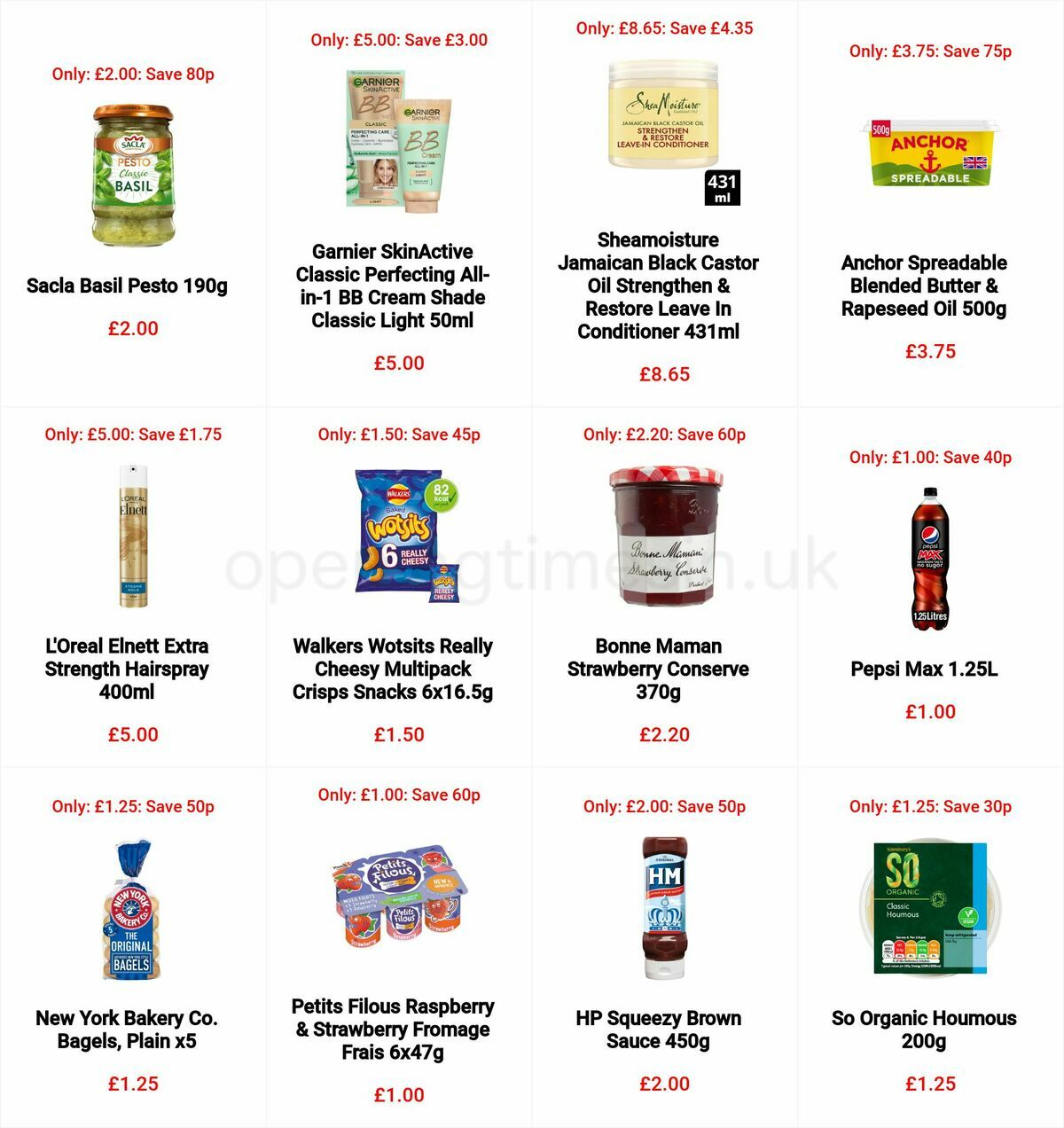 Sainsbury's Offers from 16 September