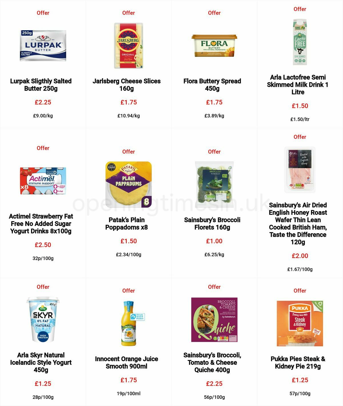 Sainsbury's Offers from 14 October
