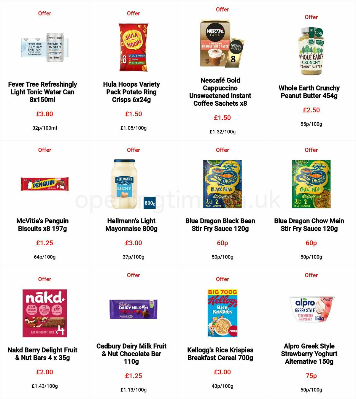 Sainsbury's Offers from 4 November