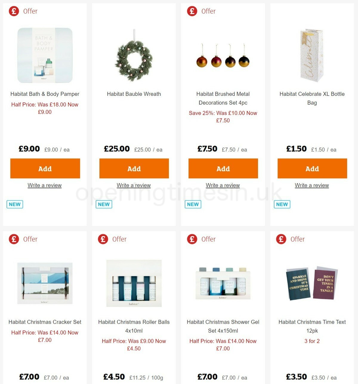 Sainsbury's Offers from 25 November