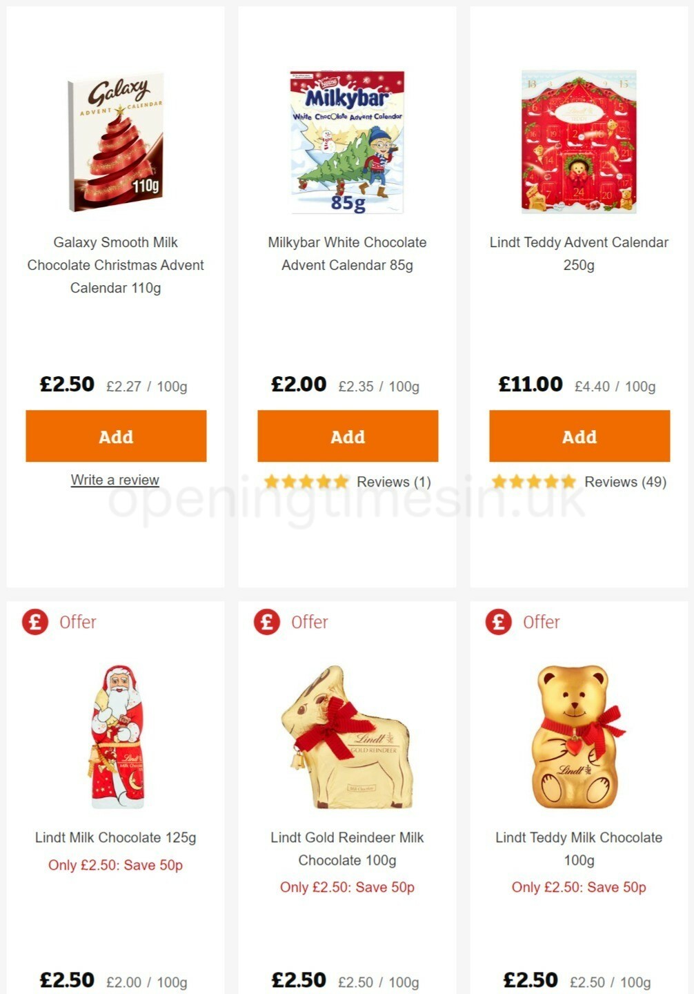 Sainsbury's Offers from 25 November
