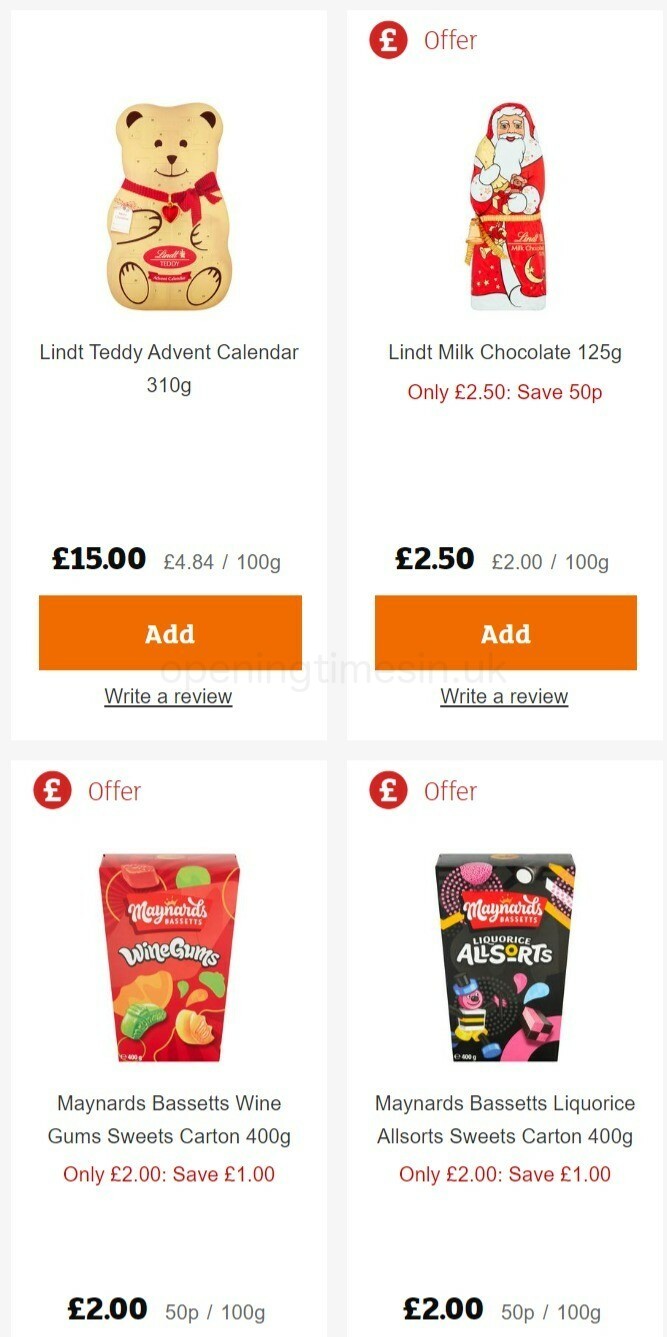 Sainsbury's Offers from 25 November