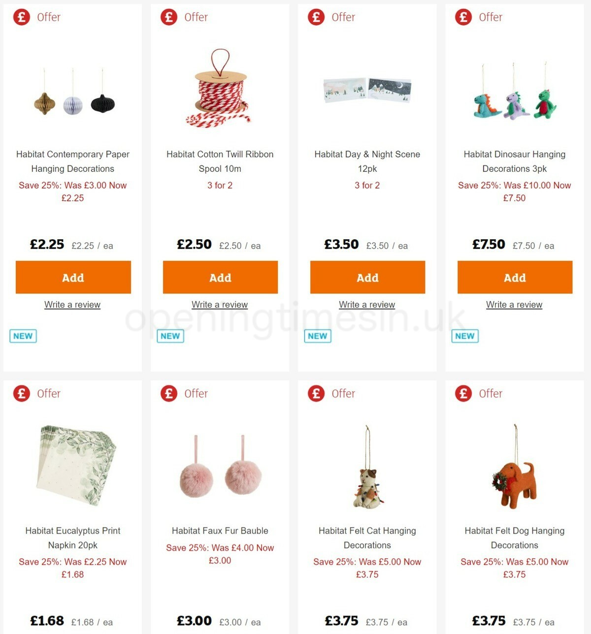 Sainsbury's Offers from 25 November