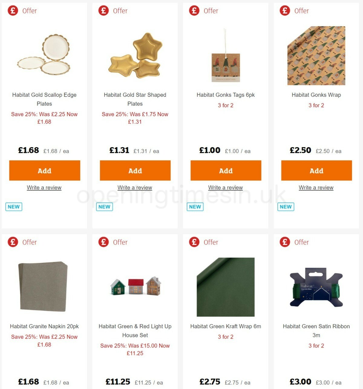 Sainsbury's Offers from 25 November