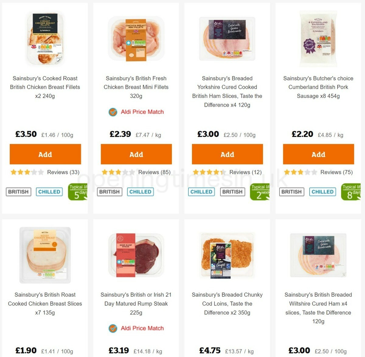 Sainsbury's Offers from 25 November