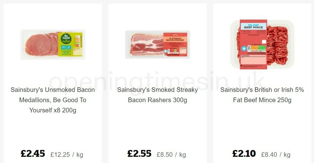 Sainsbury's Offers from 25 November