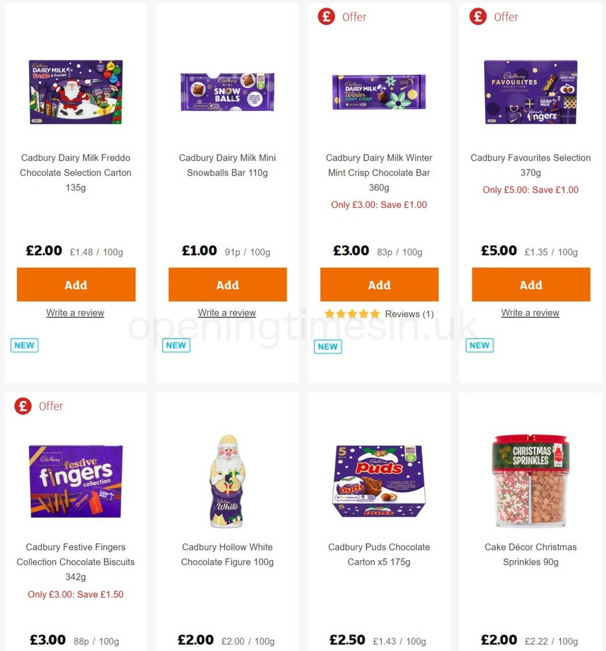 Sainsbury's Offers from 25 November