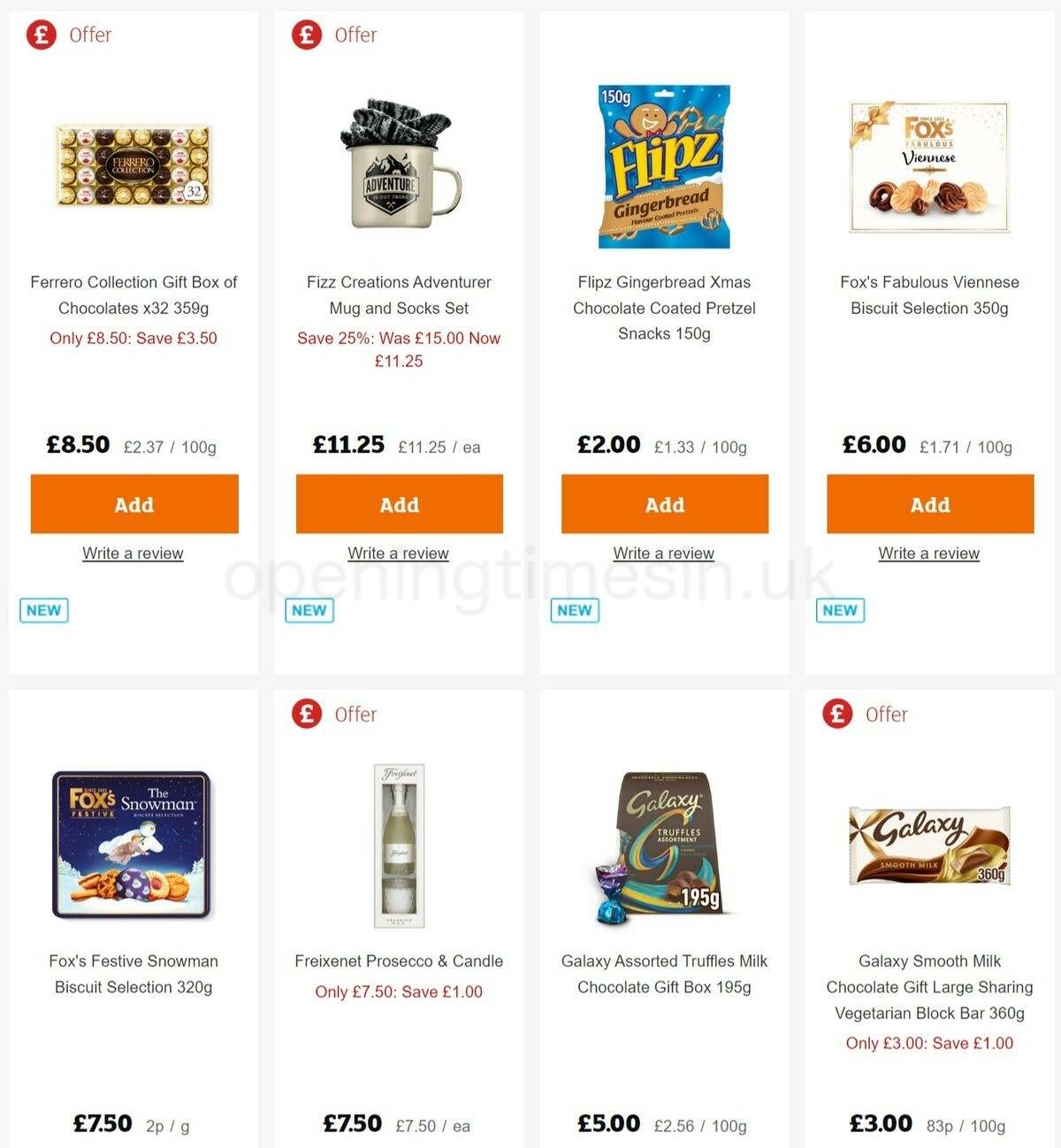 Sainsbury's Offers from 25 November