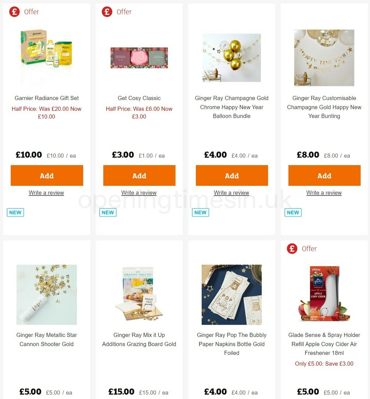 Sainsbury's Offers from 25 November