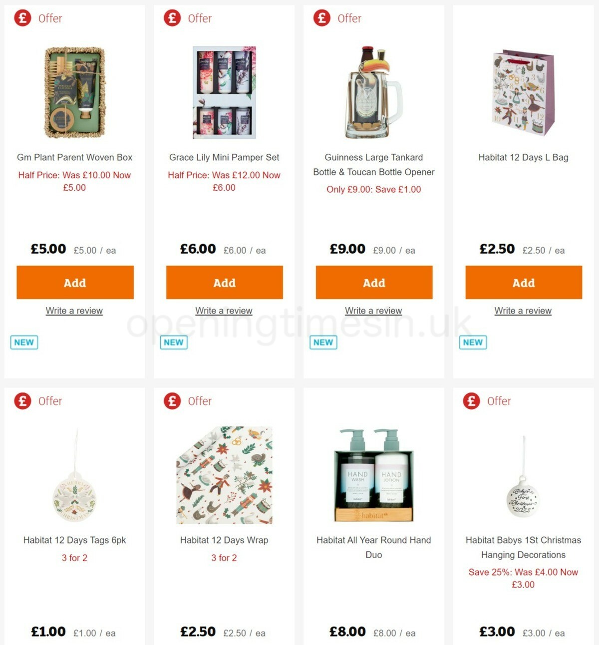Sainsbury's Offers from 25 November