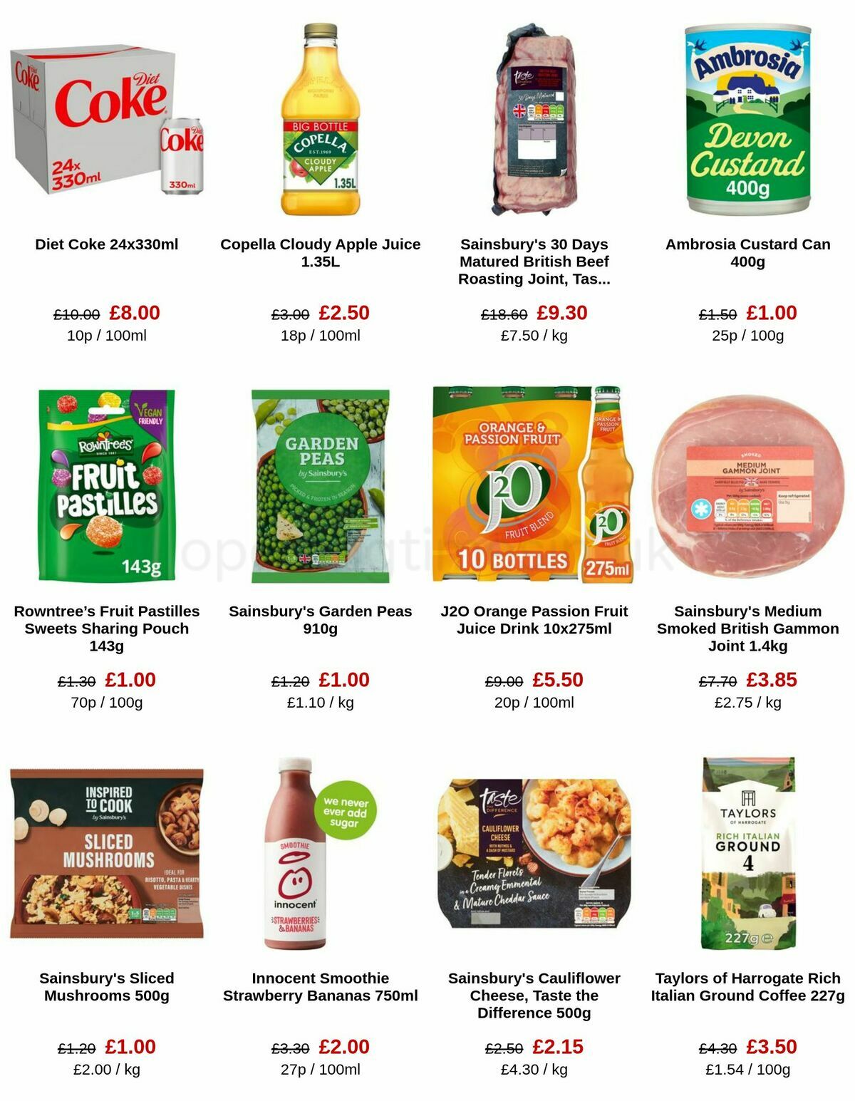 Sainsbury's Offers from 29 December