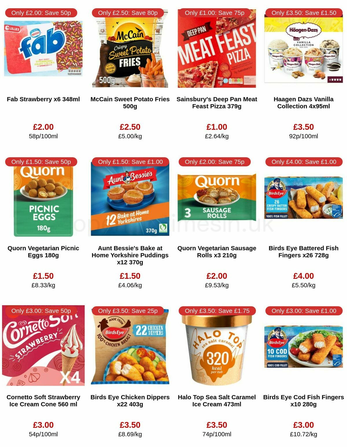 Sainsbury's Offers from 27 January