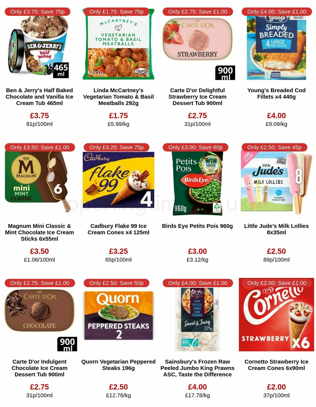 Sainsbury's Offers from 27 January
