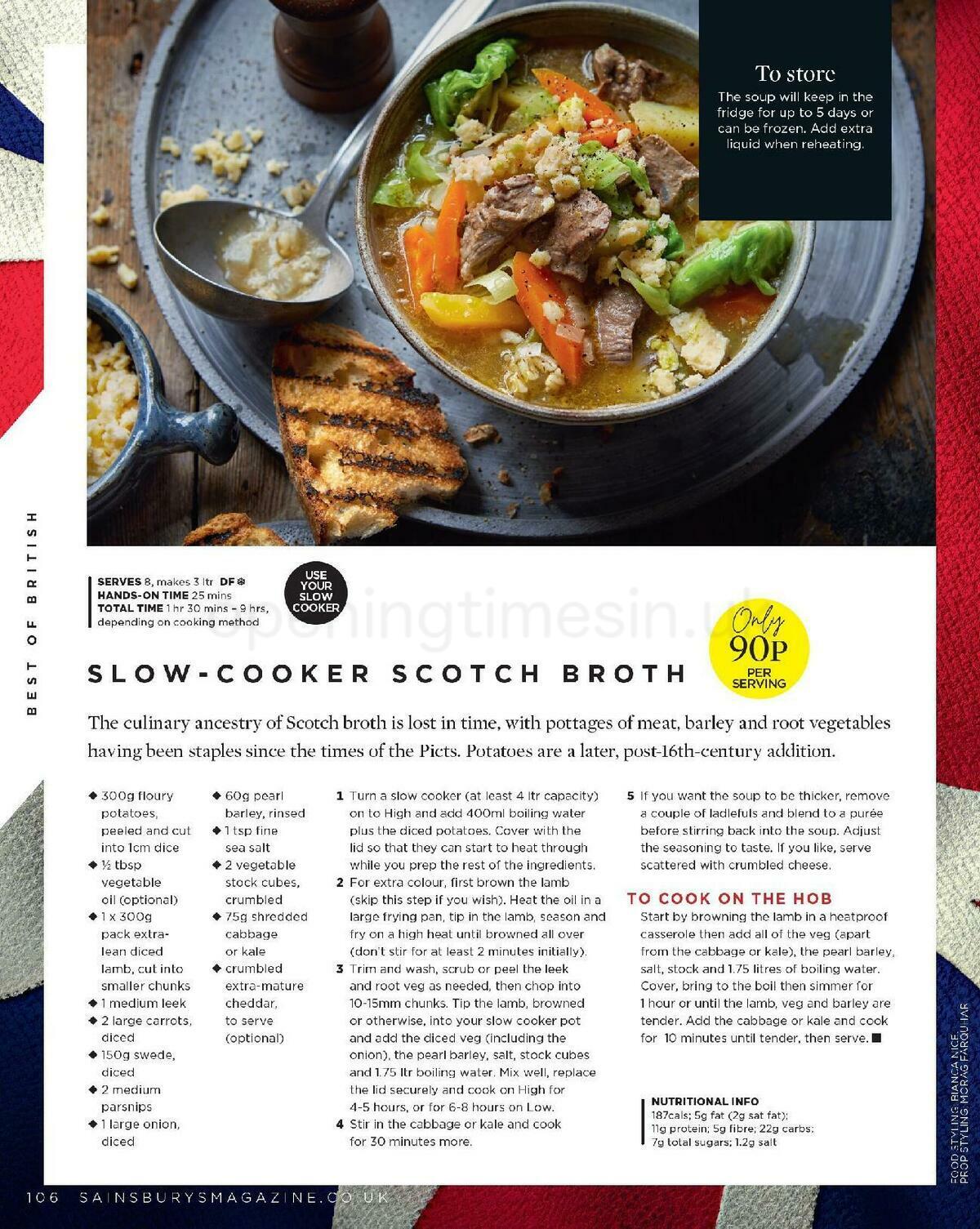 Sainsbury's Magazine February Offers from 1 February