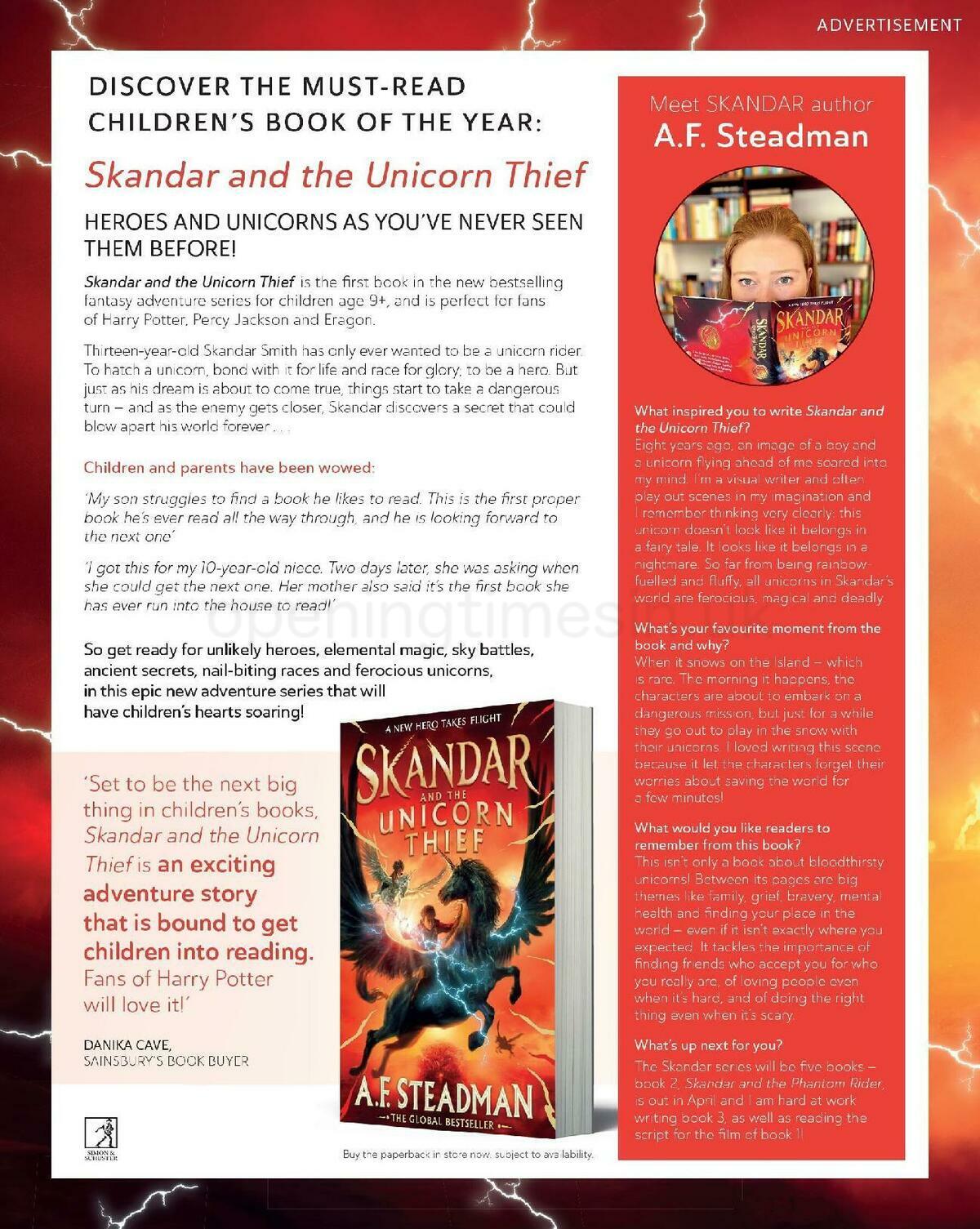 Sainsbury's Magazine February Offers from 1 February