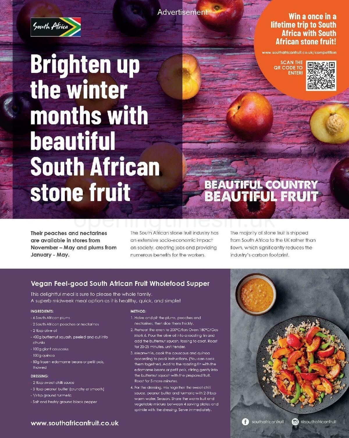 Sainsbury's Magazine February Offers from 1 February