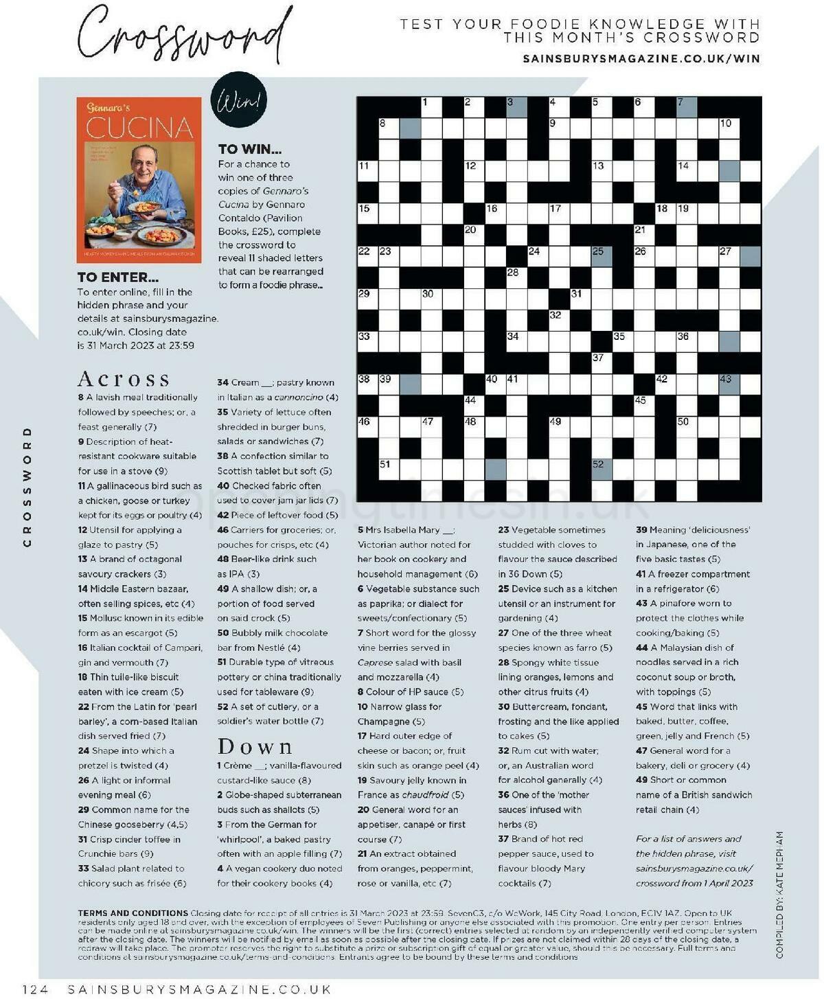 Sainsbury's Magazine February Offers from 1 February