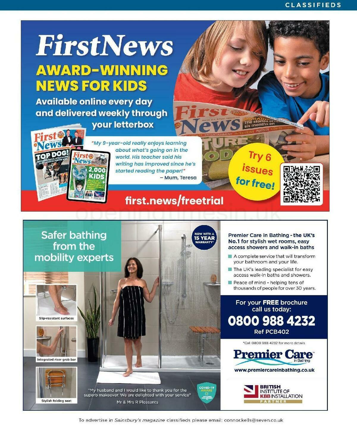 Sainsbury's Magazine February Offers from 1 February