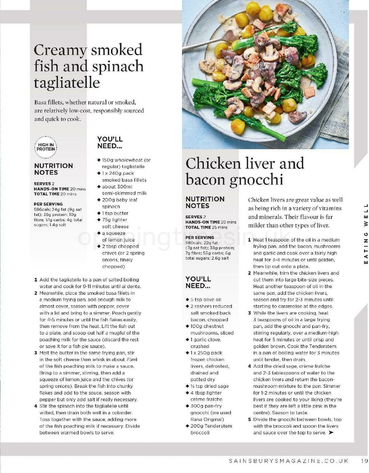 Sainsbury's Magazine February Offers from 1 February