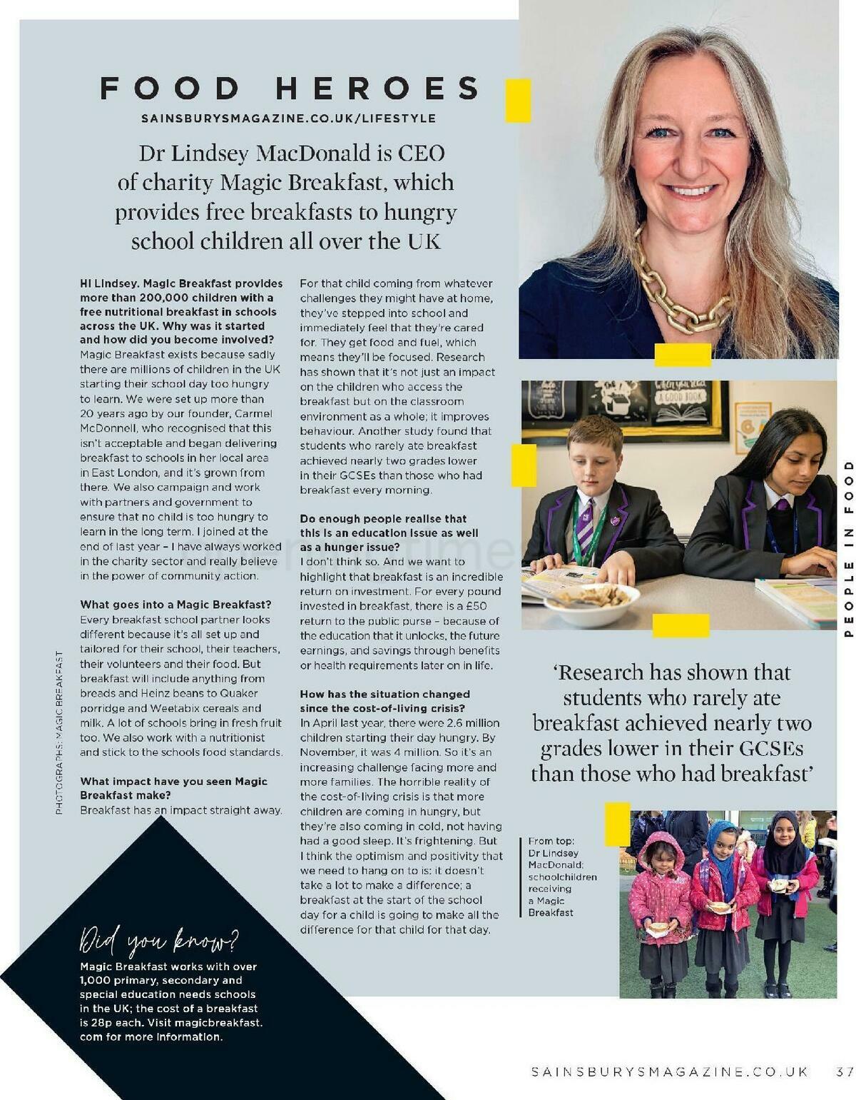 Sainsbury's Magazine February Offers from 1 February