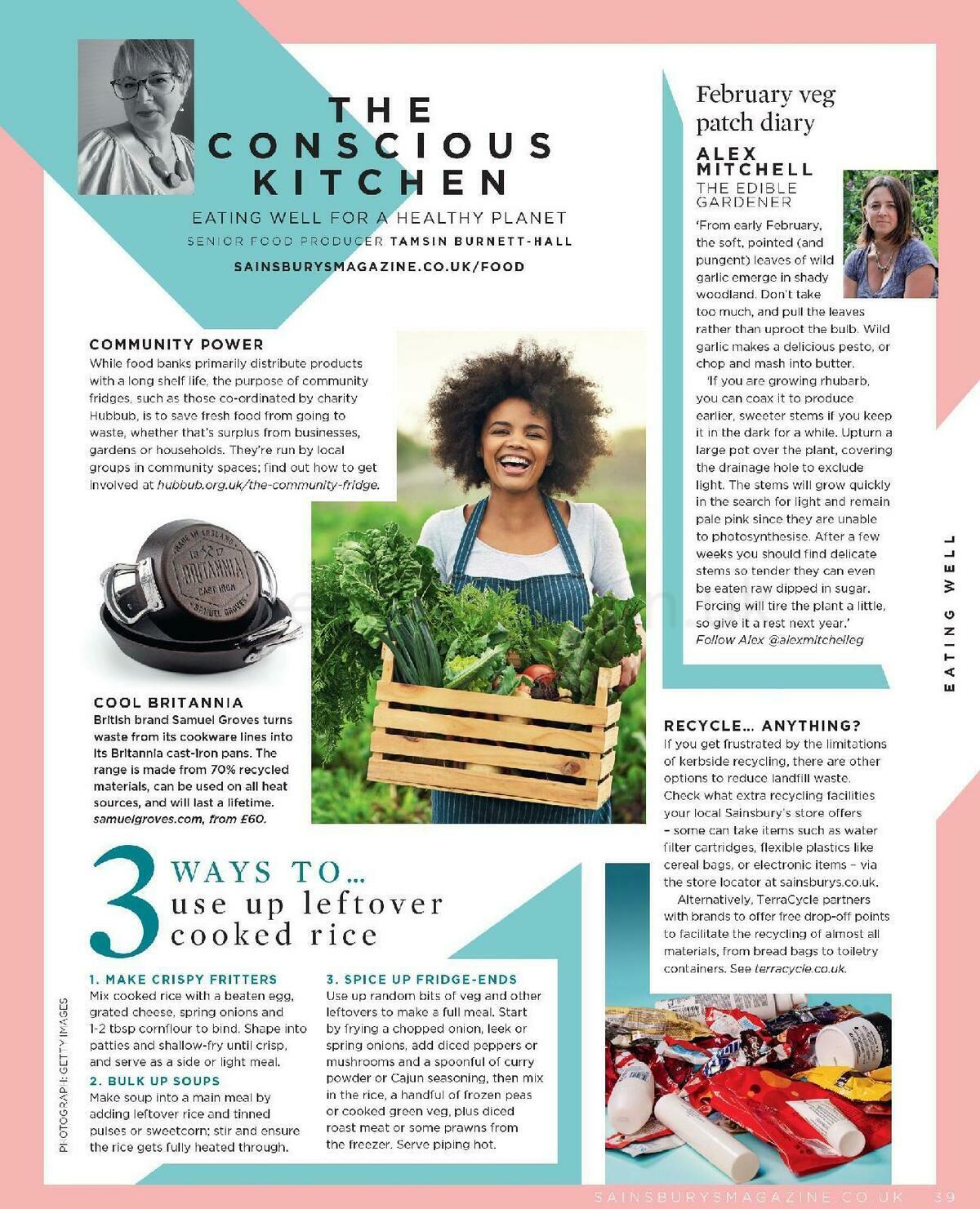 Sainsbury's Magazine February Offers from 1 February