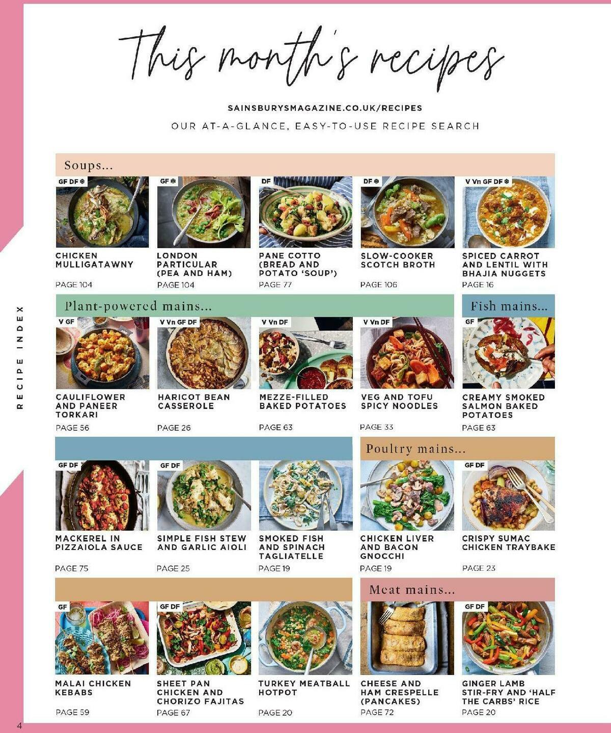 Sainsbury's Magazine February Offers from 1 February