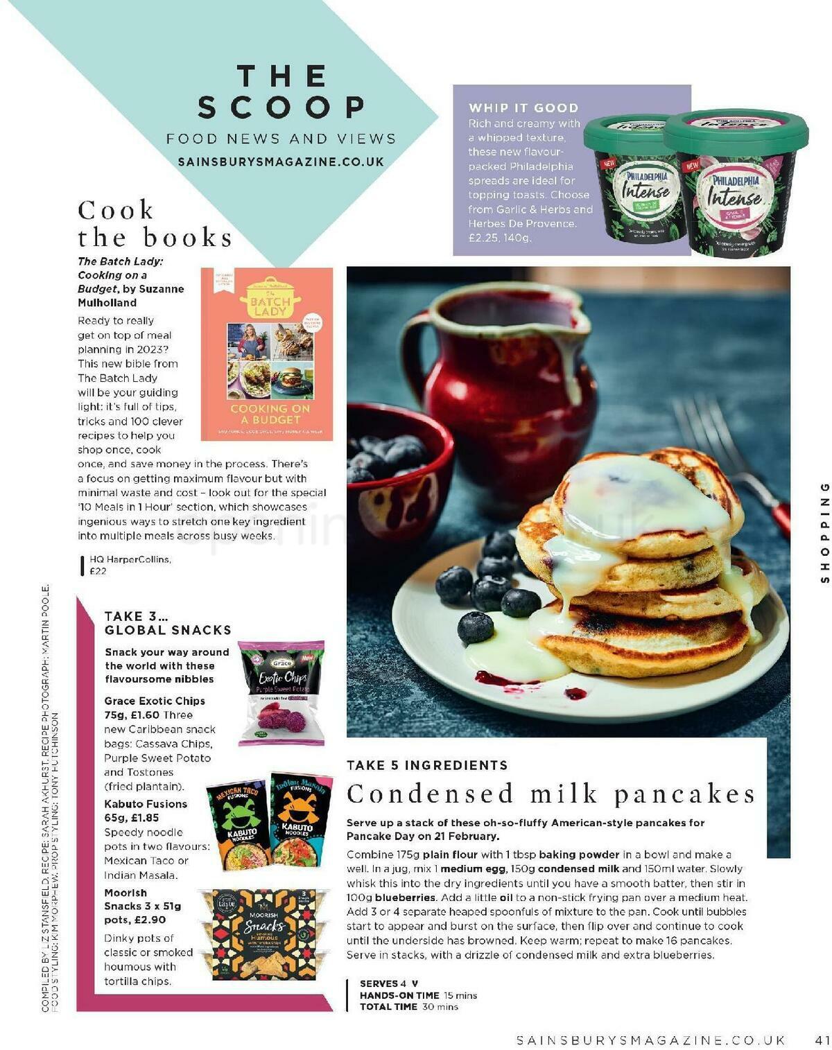 Sainsbury's Magazine February Offers from 1 February