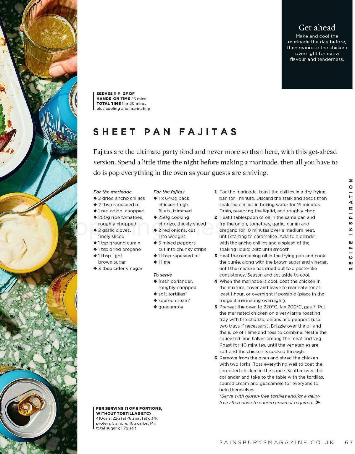 Sainsbury's Magazine February Offers from 1 February