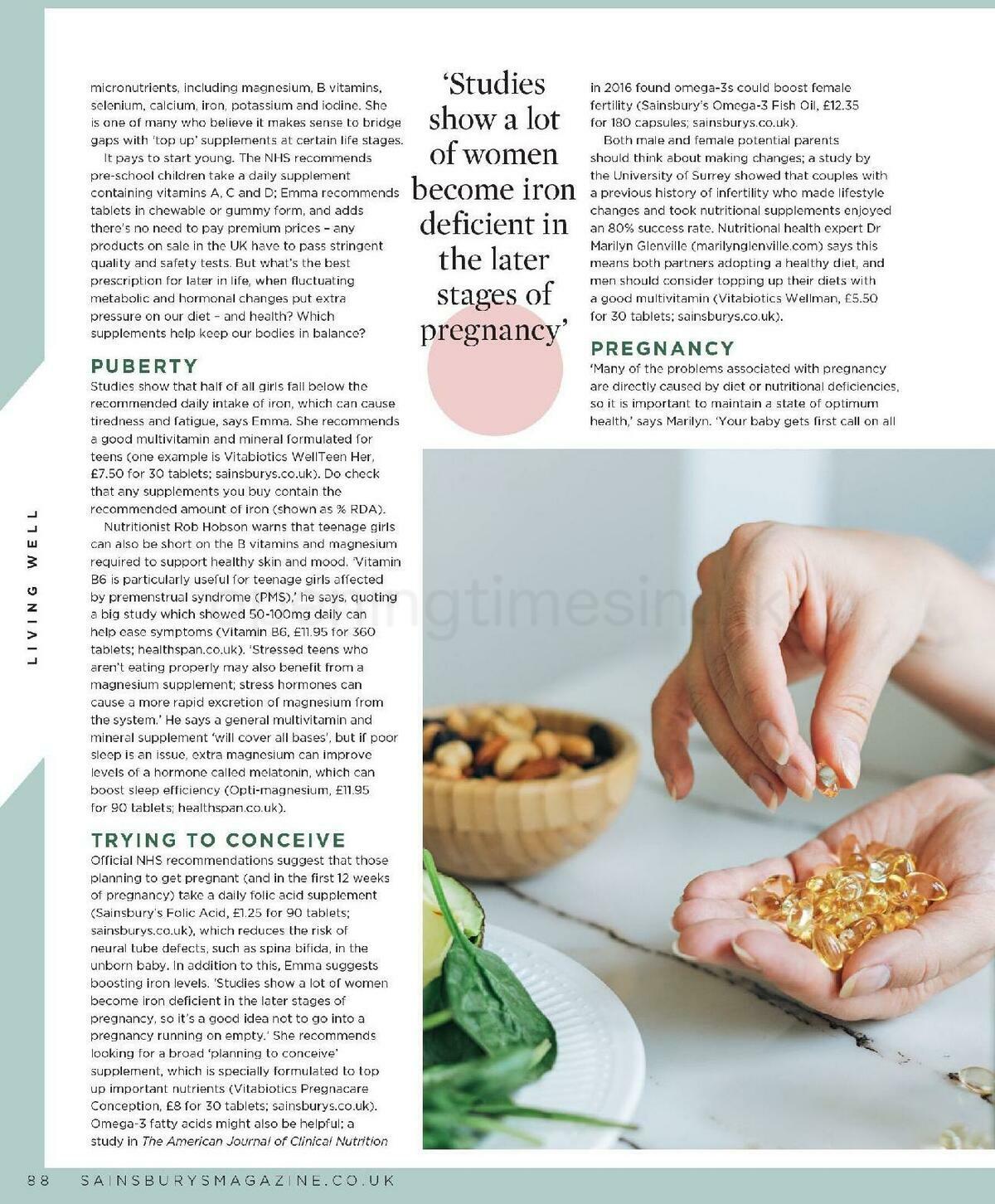 Sainsbury's Magazine February Offers from 1 February