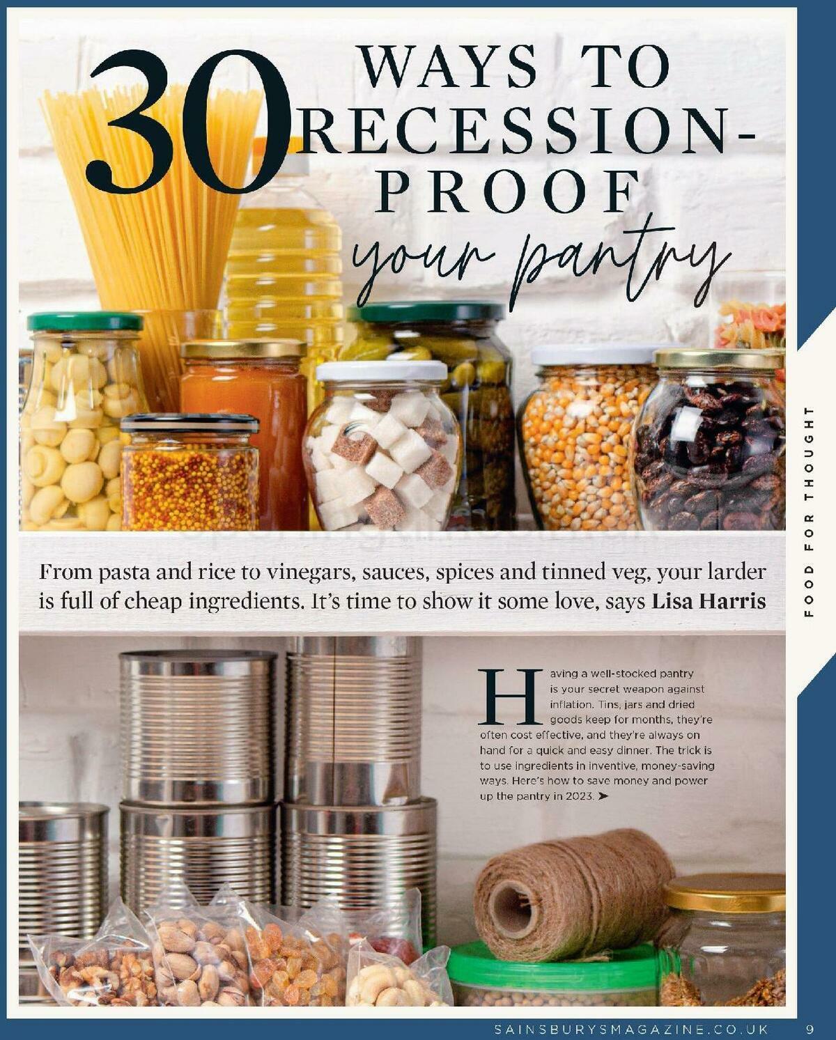 Sainsbury's Magazine February Offers from 1 February