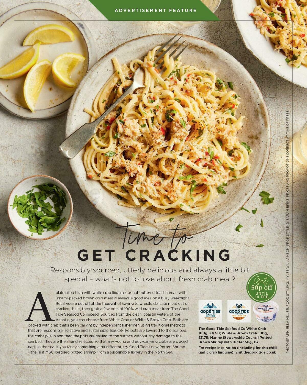 Sainsbury's Magazine February Offers from 1 February