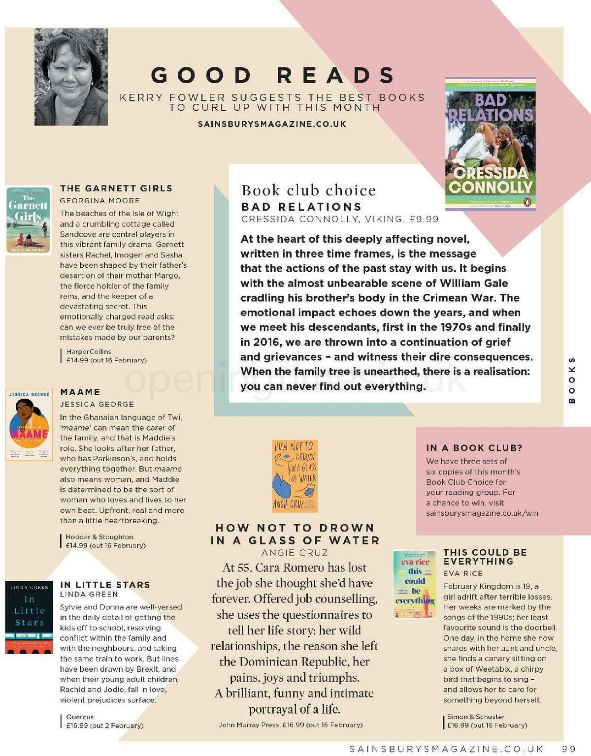 Sainsbury's Magazine February Offers from 1 February