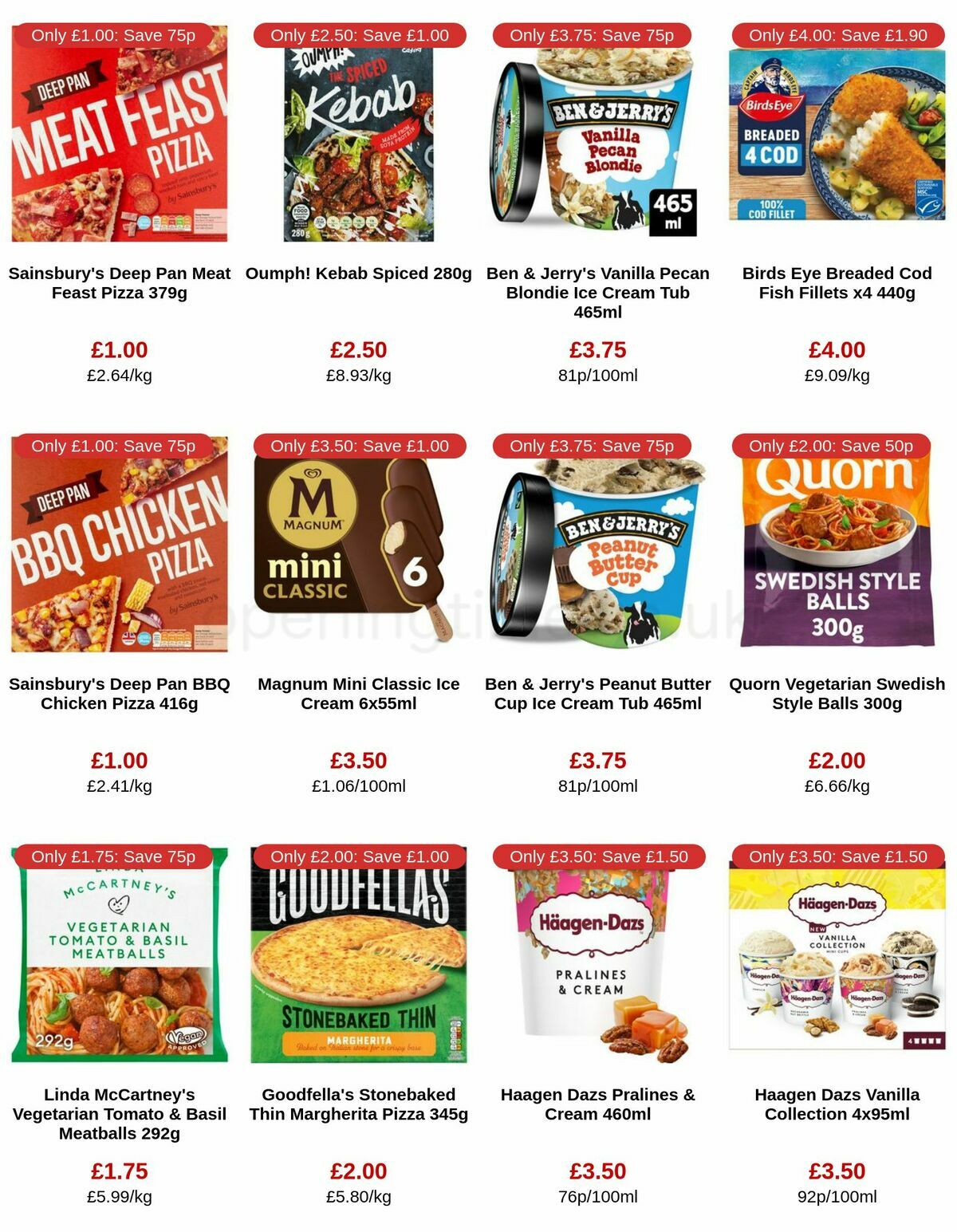 Sainsbury's Offers from 10 February