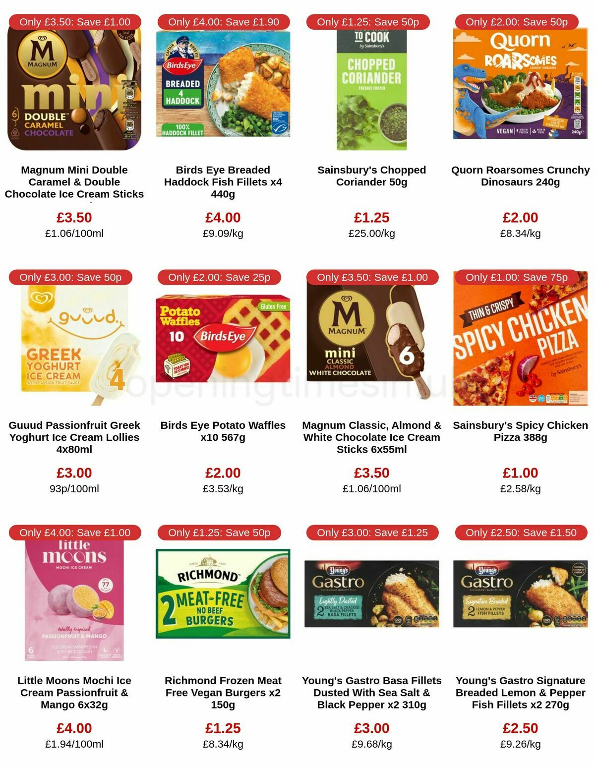 Sainsbury's Offers from 10 February