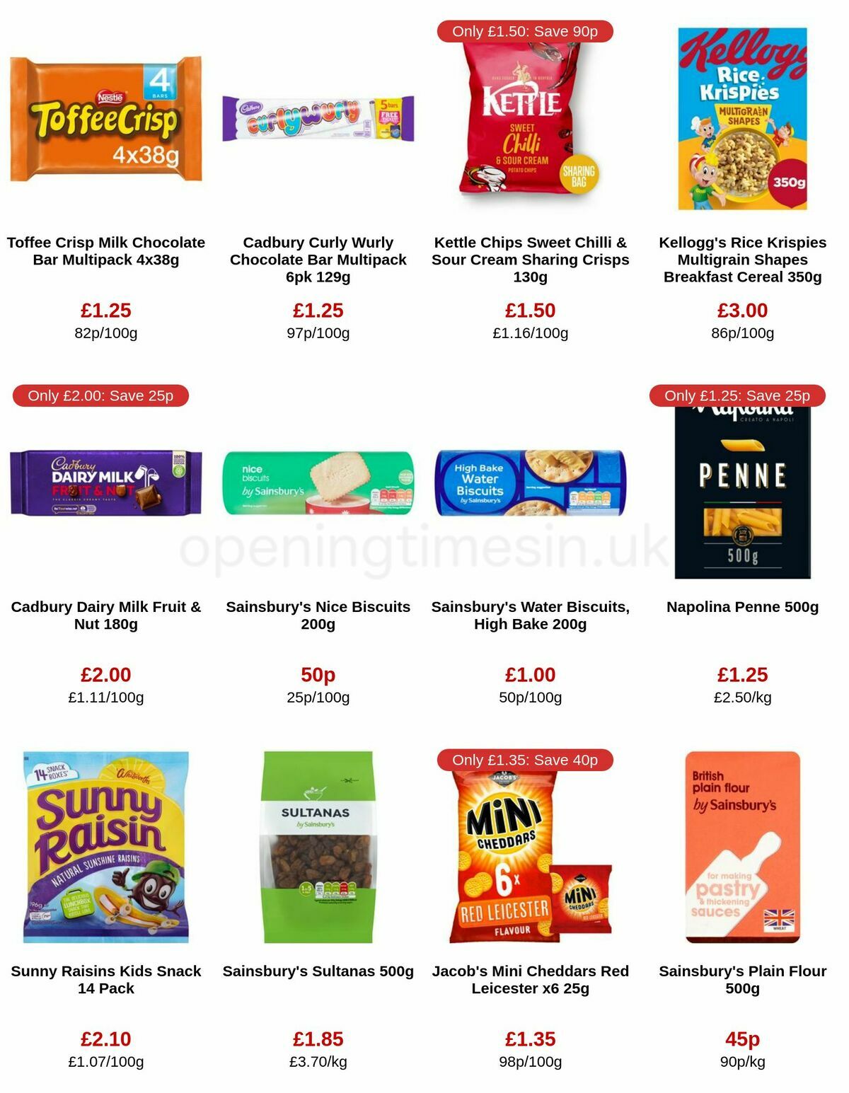 Sainsbury's Offers from 10 February
