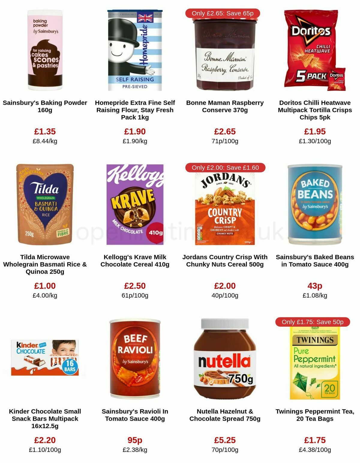 Sainsbury's Offers from 10 February