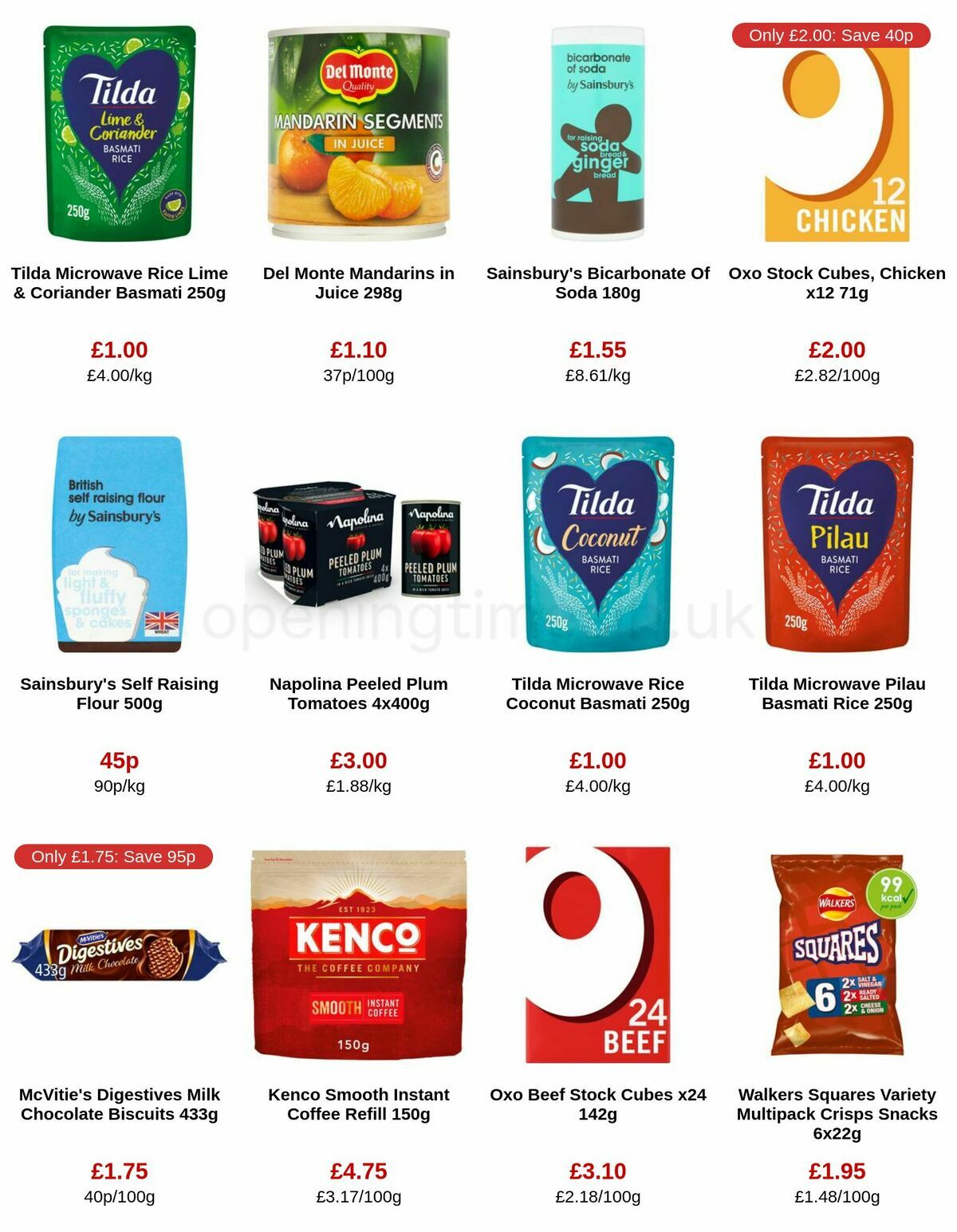 Sainsbury's Offers from 10 February