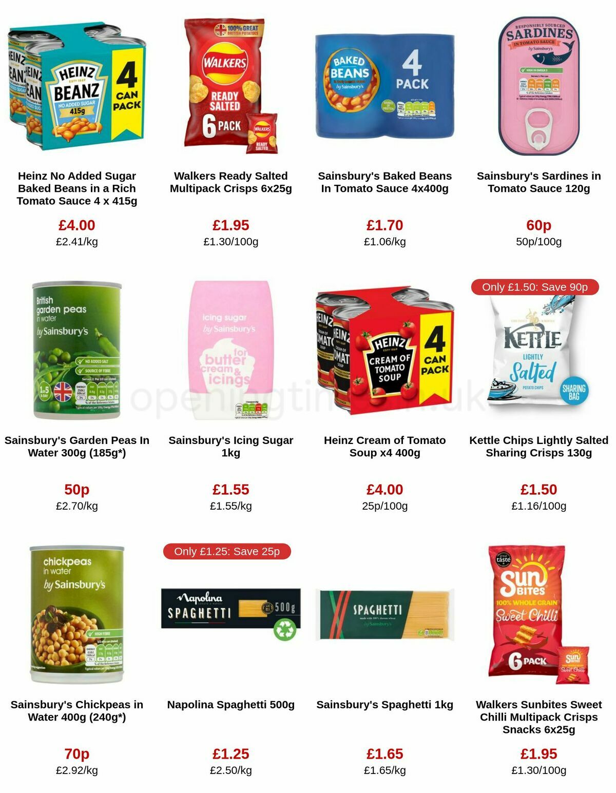 Sainsbury's Offers from 10 February