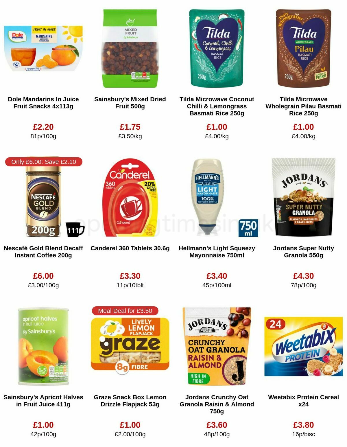 Sainsbury's Offers from 10 February