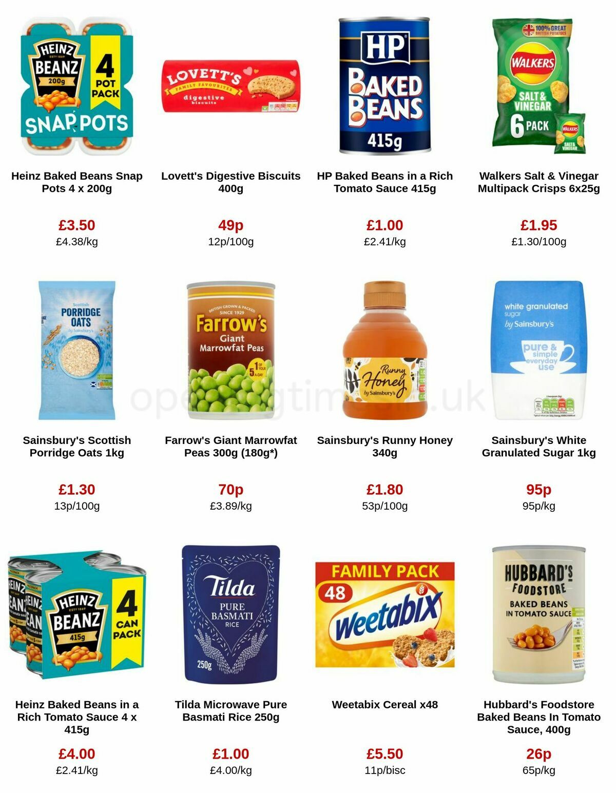 Sainsbury's Offers from 10 February